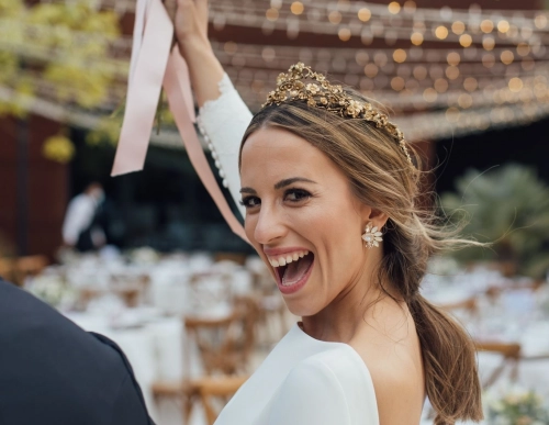 Tocados para bodas y eventos en Murcia - Carmen Navarro