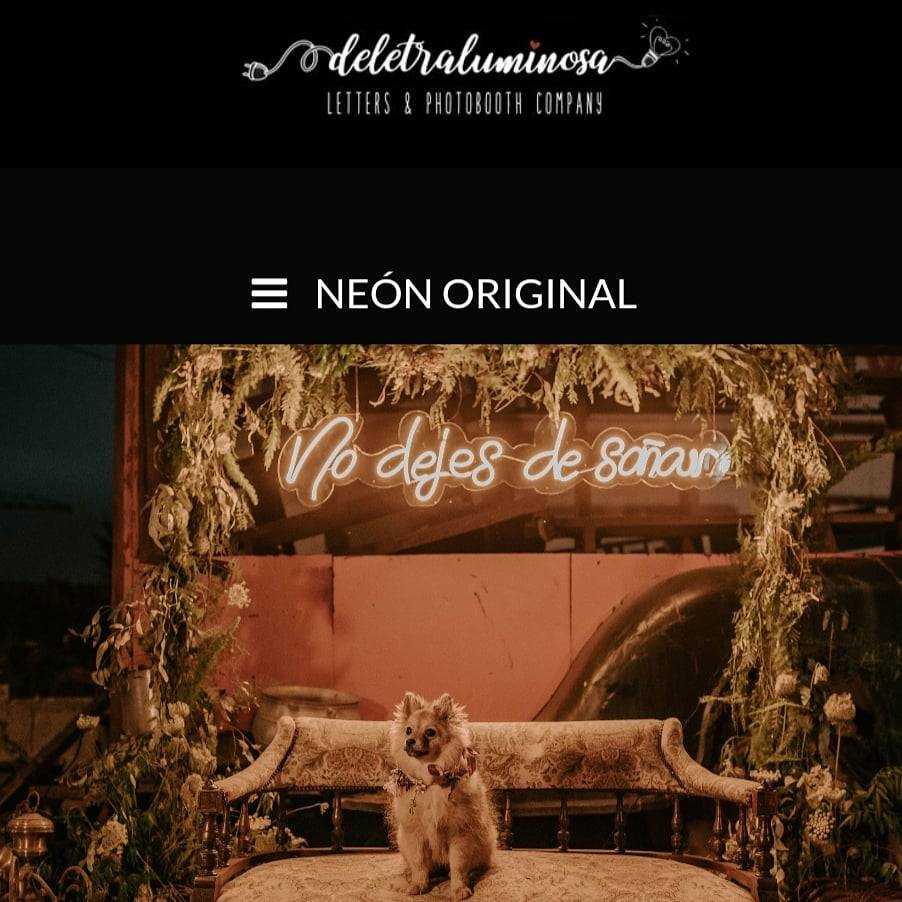 Deletraluminosa, Neones Personalizados Para Bodas