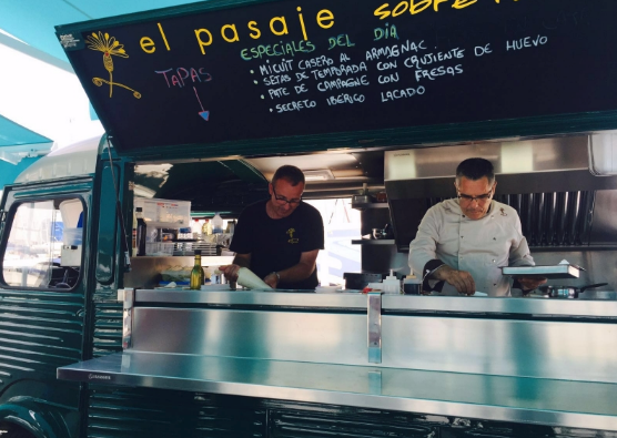 el pasaje sobre ruedas food trucks