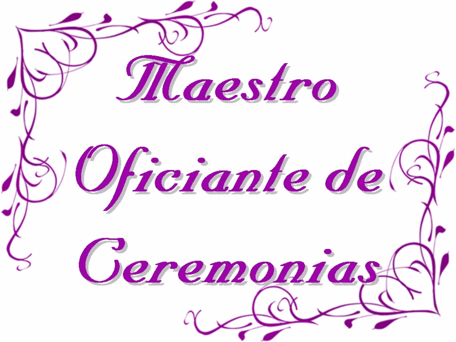 Maestros  Oficiantes  De  Ceremonias