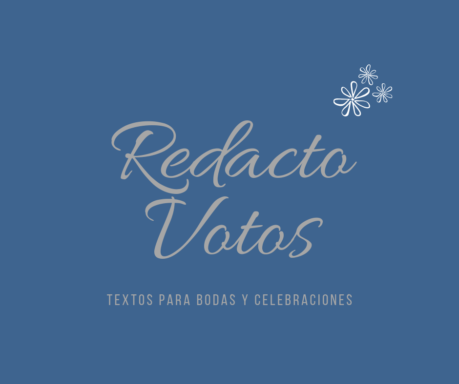 Votos Matrimoniales Y Discursos Para Bodas. Redacto Votos. 