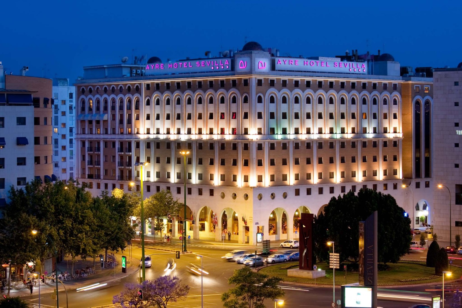 ayre sevilla. Hoteles bodas en Sevilla. Fachada