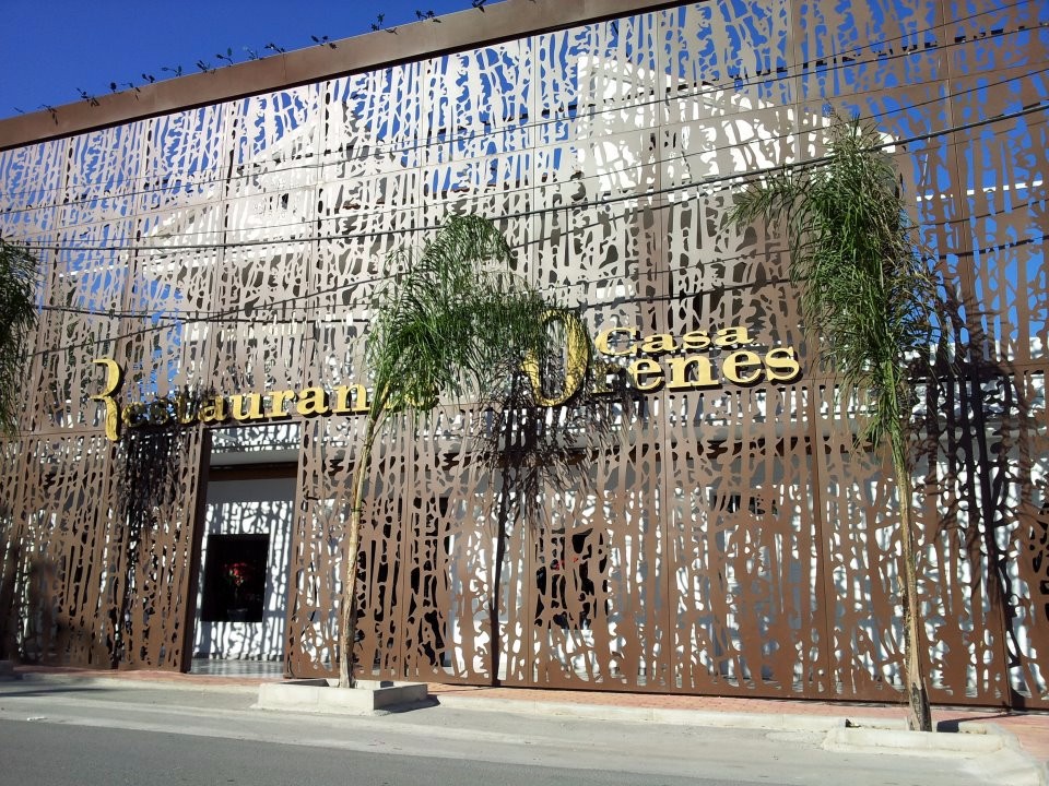 casa orenes. restaurantes bodas murcia. fachada