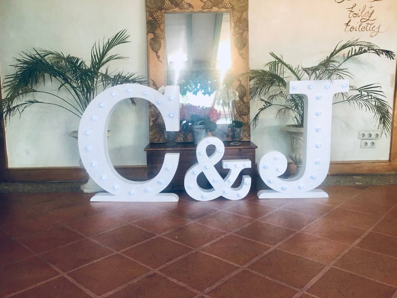 Letras Gigantes Para Bodas