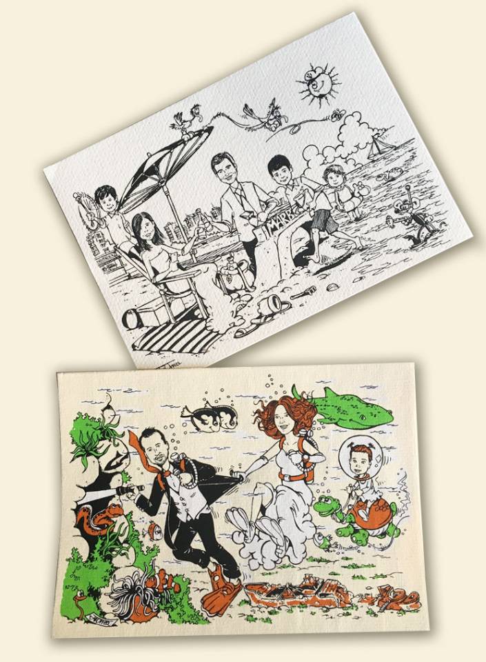 invitaciones-caricatura-originales-con-hijos