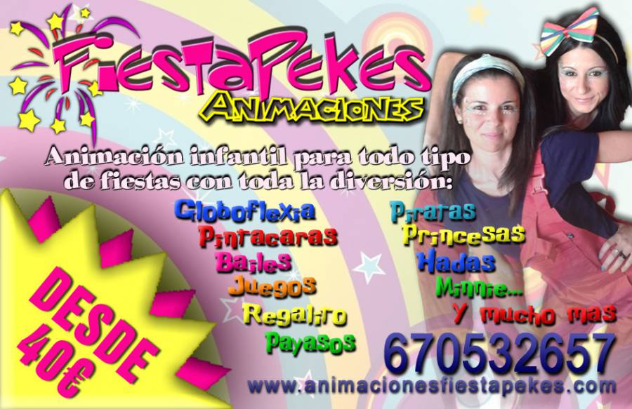 Animaciones Fiestapekes