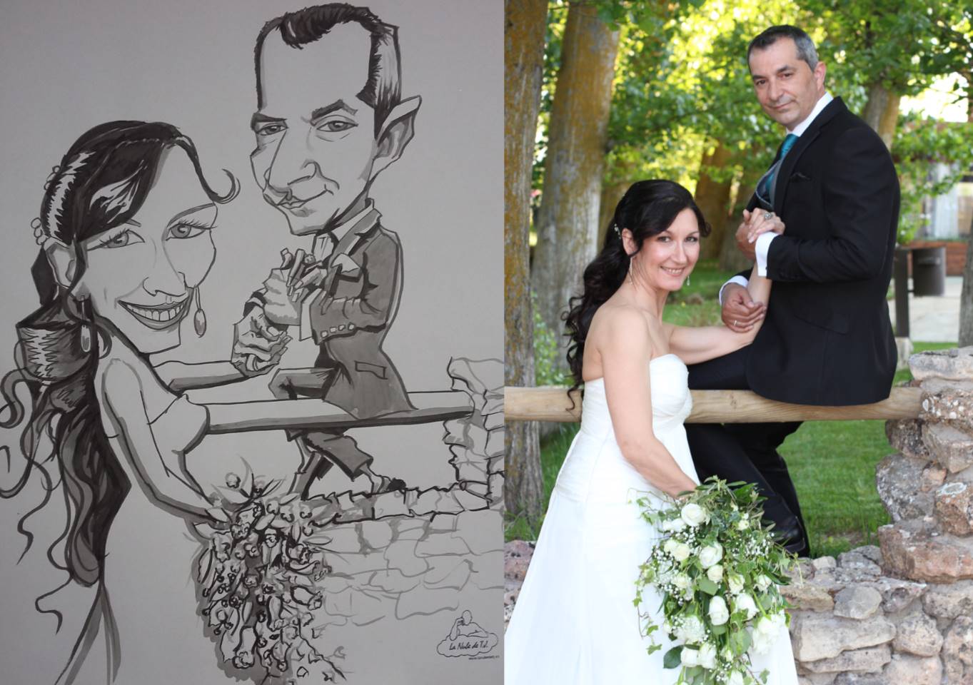 Caricaturas En Vivo Para Bodas Y Eventos