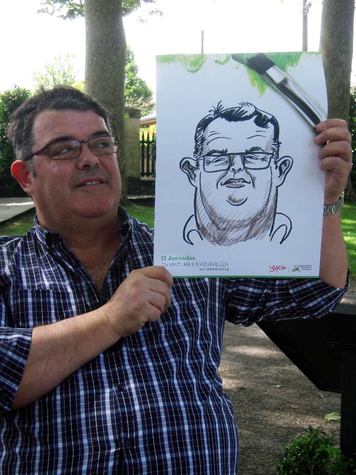 Caricaturas En Vivo + Caricaturas De Estudio A Partir De Foto