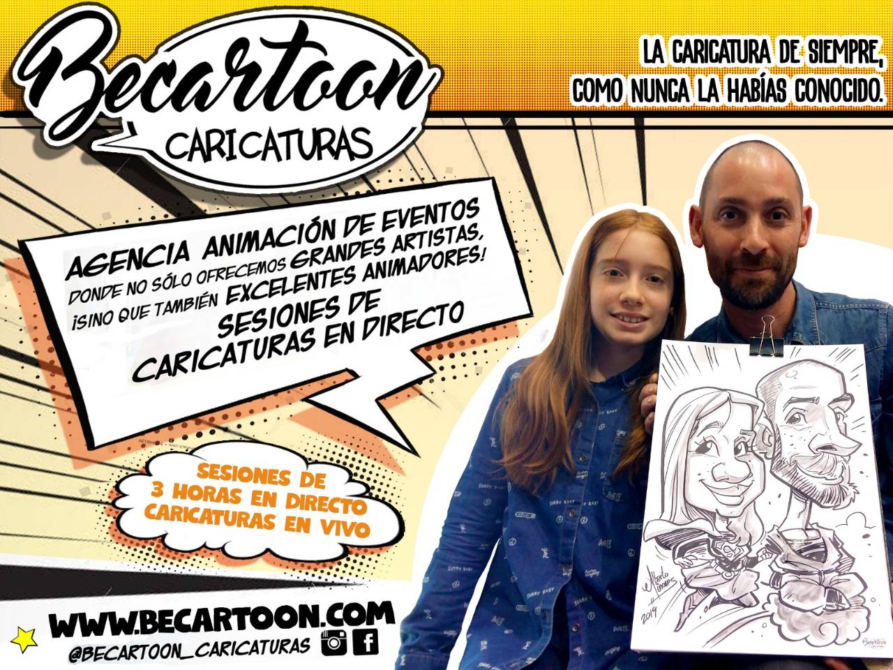 Becartoon En Tu Boda En Directo