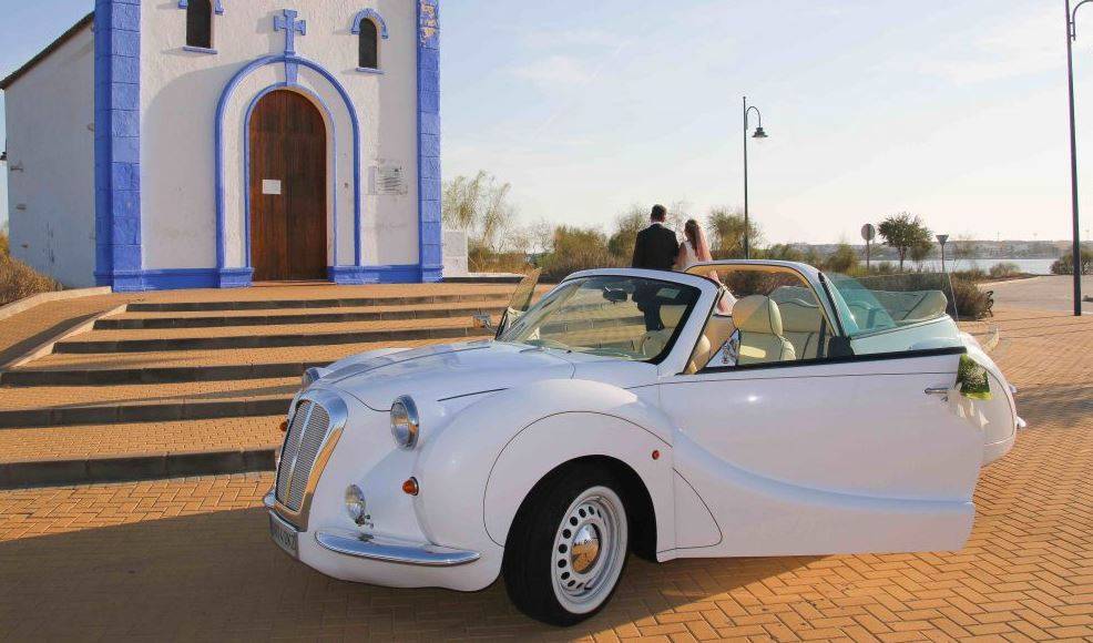 Coches con Glamour. Coches Bodas Sevilla. Hurtan Author Blanco 1