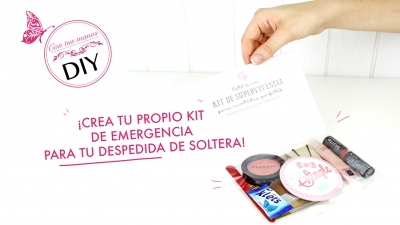 DIY: kit de emergencias para despedidas de soltera