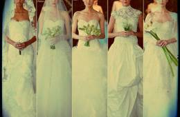El escote del vestido de novia