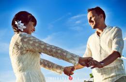 Sorprende a la novia el día de la boda