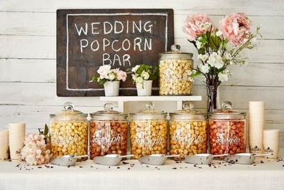 ¿Palomitas en tu boda? Es posible