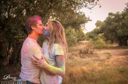 Una preboda con una explosión de sensaciones y colores