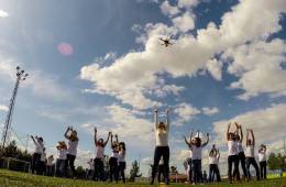 El uso de drones en los vídeos de boda