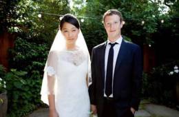 La boda sencilla e íntima del creador de Facebook 