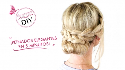 DIY: Peinados sencillos y elegantes para tu boda