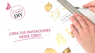 DIY: invitaciones de boda