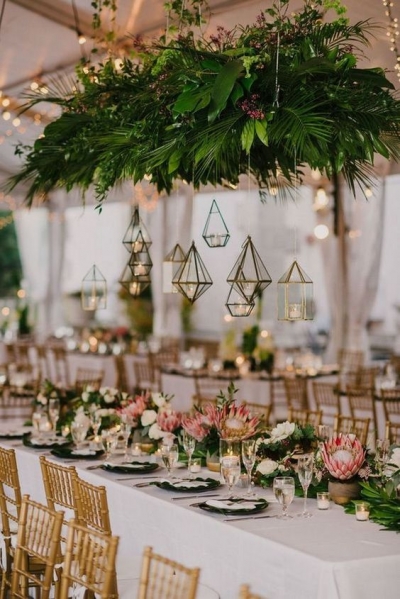 Ideas para decorar tu boda en tonos dorados