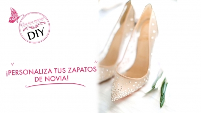 Personaliza tus zapatos de novia