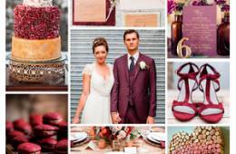 El Marsala se presenta como color para bodas en 2015