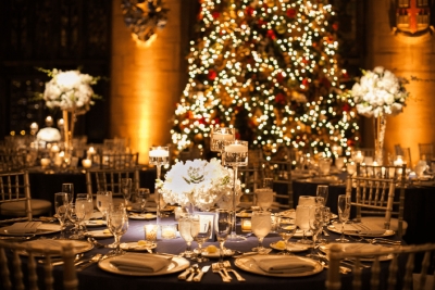 Decoración para bodas en Navidad