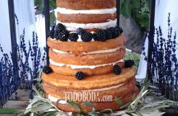Naked cakes, la tendencia en tartas de boda