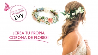 DIY: Crea tu propia corona de flores