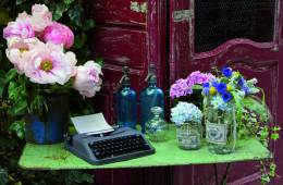 Las máquinas de escribir en las bodas