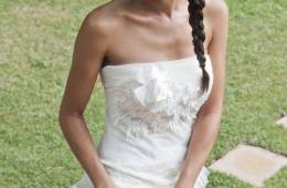 Novias con trenzas en su boda