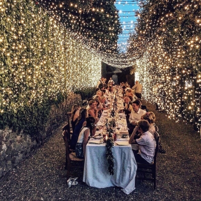 Ideas de decoración para bodas de noche