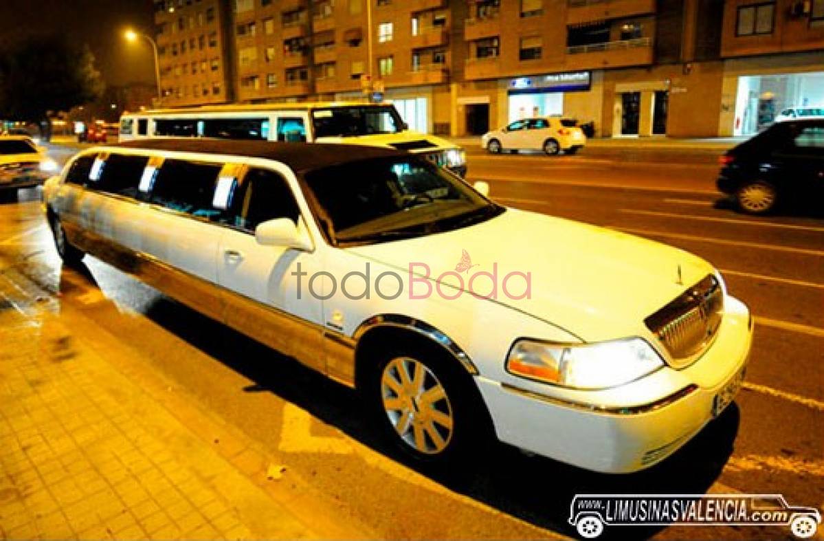 Limusina coche boda valencia