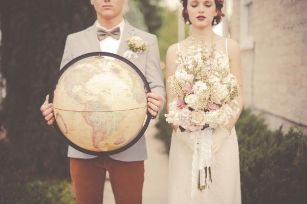 Boda con temática de Viaje