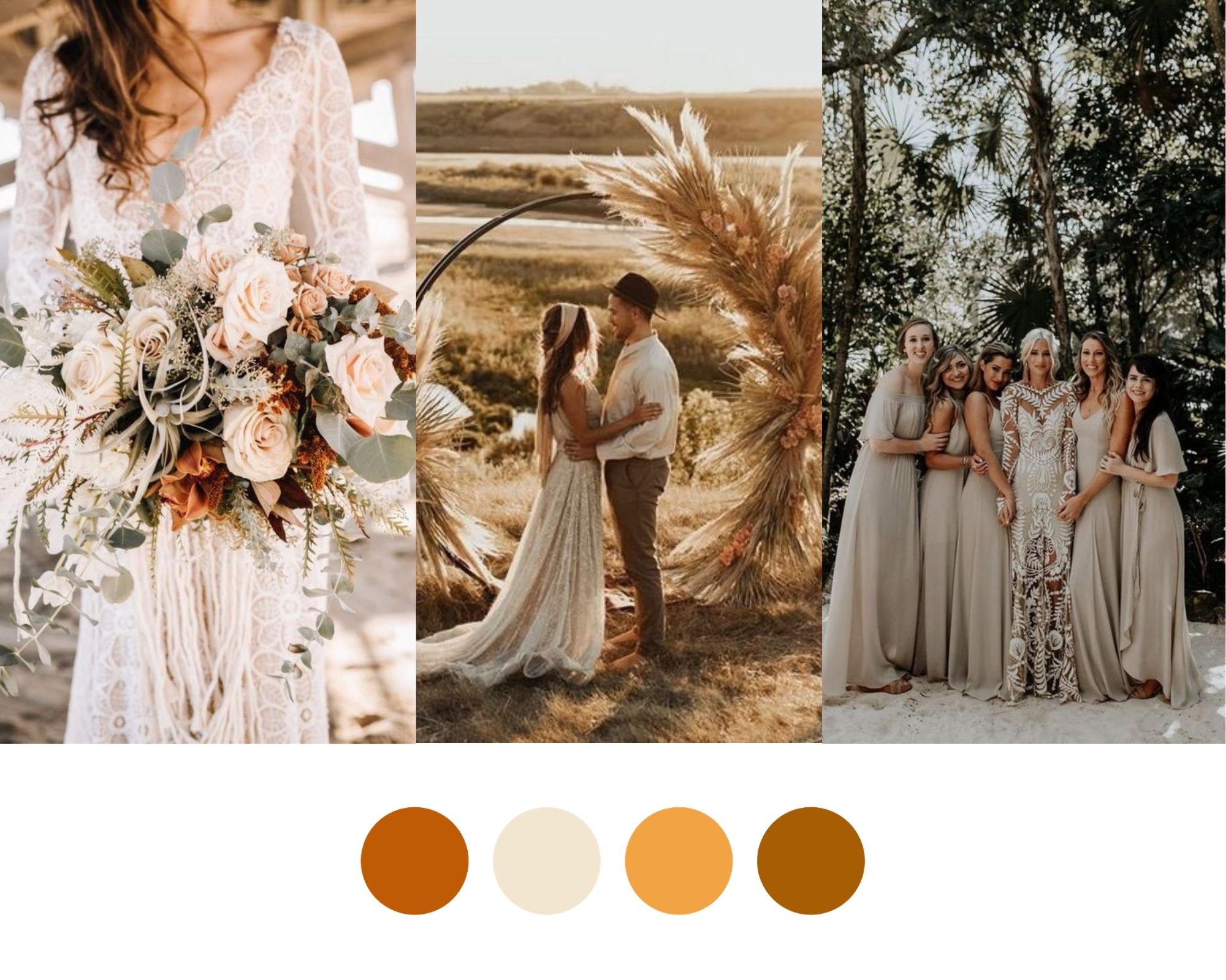 Buttercream Colores tendencias para bodas 2021 ToboBoda Rust 