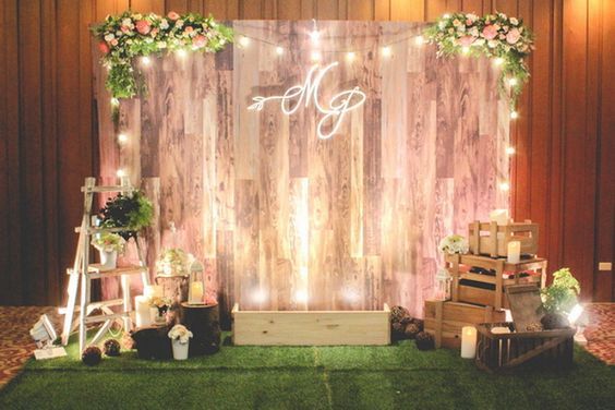 Ideas para el photocall de tu boda