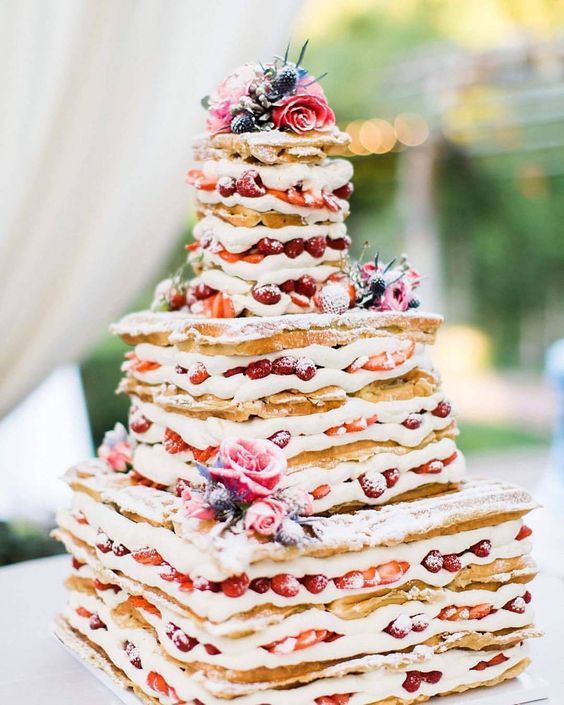 tarta de bodas