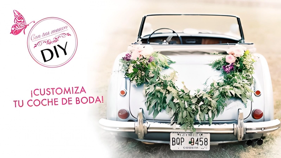 DIY: Decora tu coche de boda