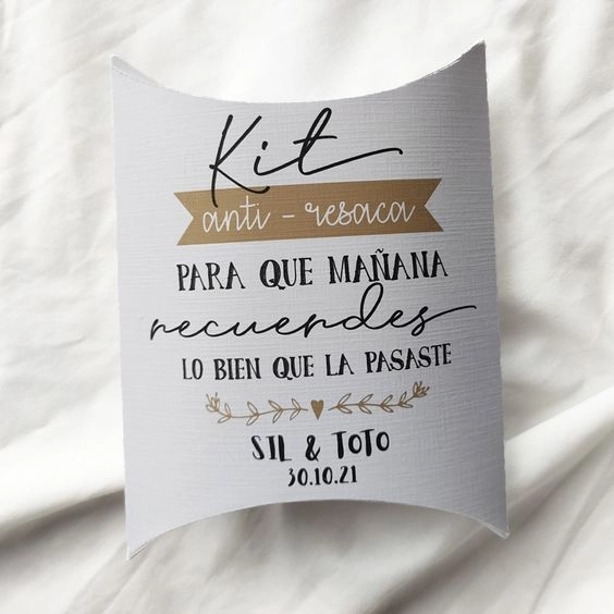 Kit Anti Resaca para bodas