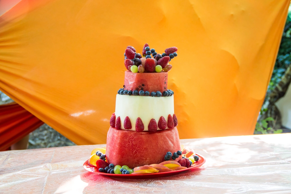 Tarta de verano de fruta