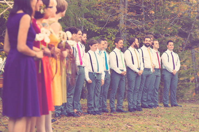 damas de honor en una boda lgbt