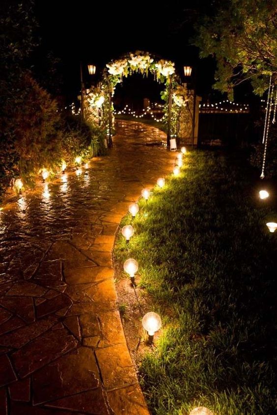 decoracion de bodas de noche