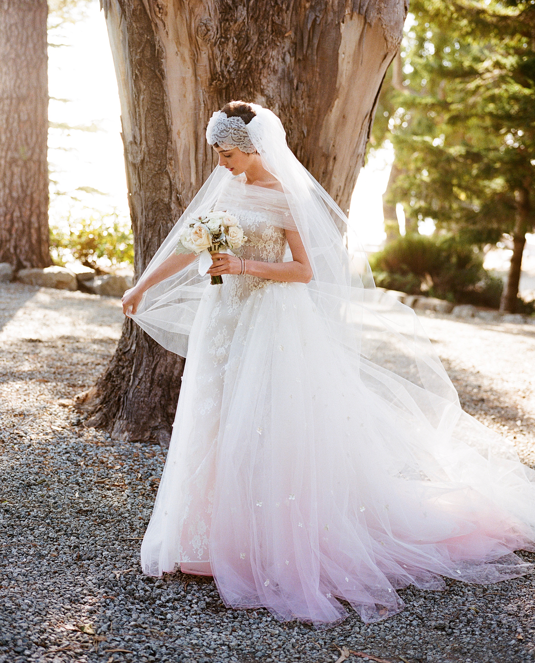 tipos de tocados para novias