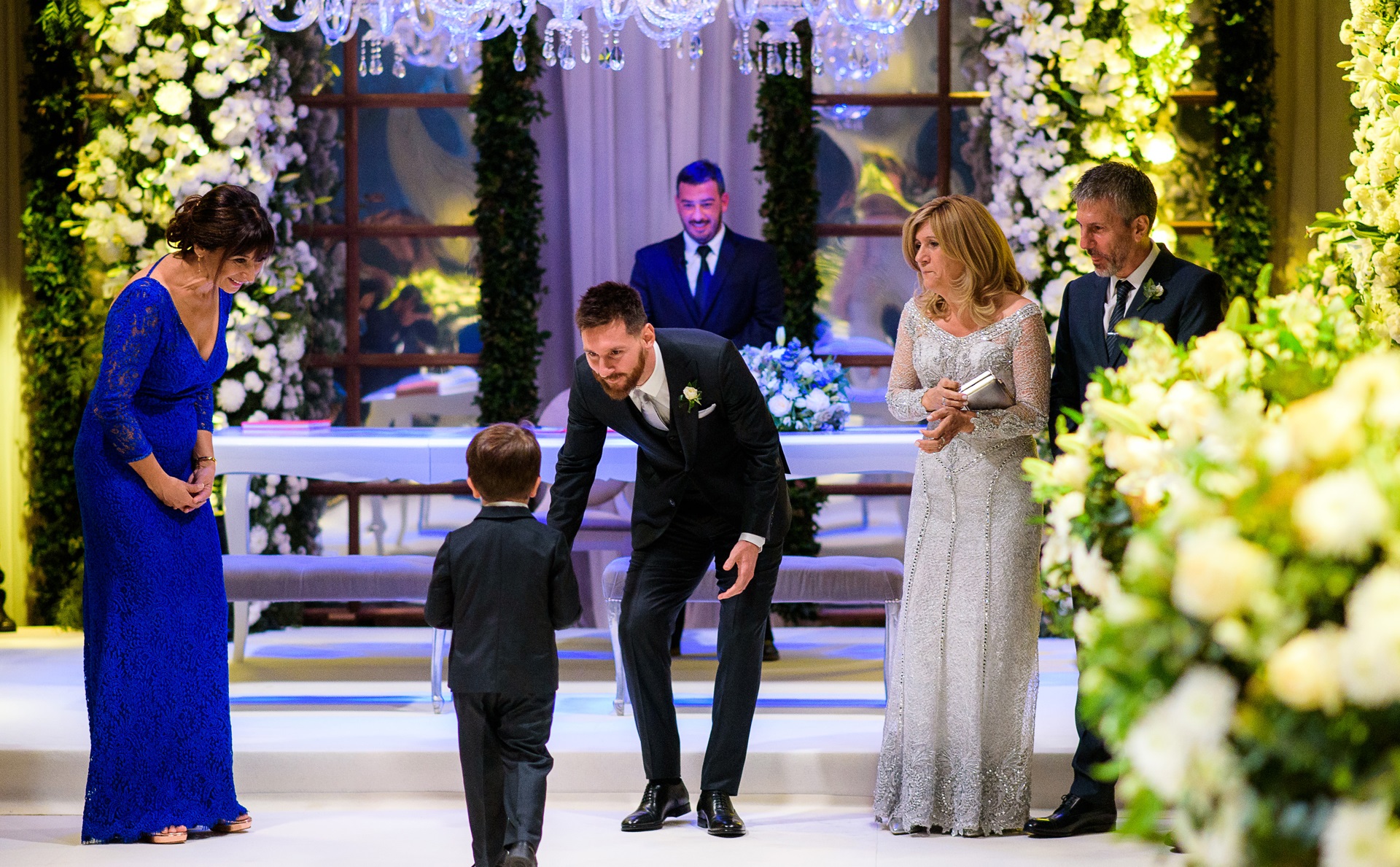 boda messi y roccuzzo con thiago