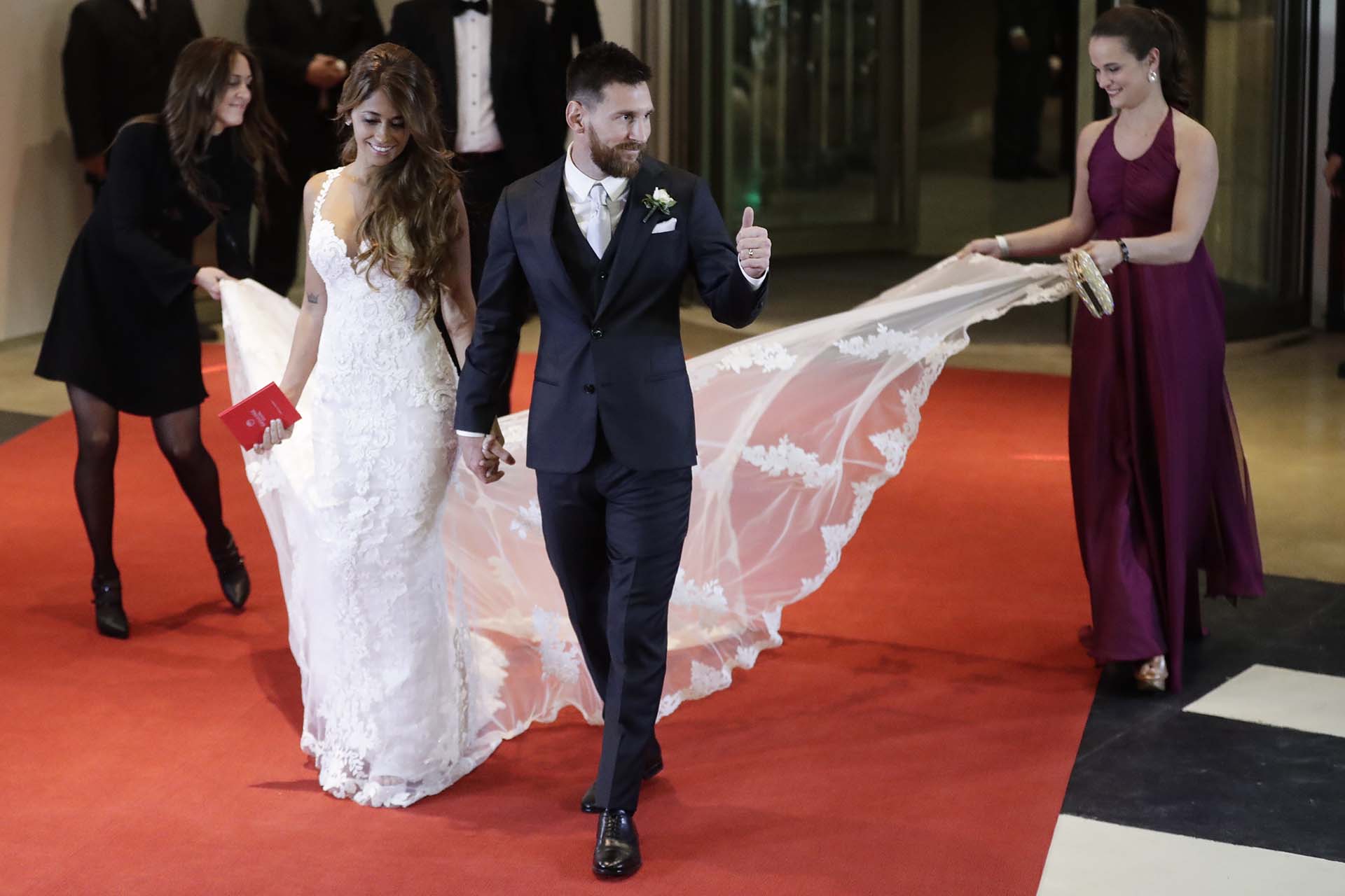 el vestido de novia de antonella