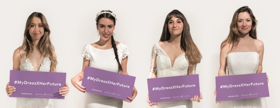 Pronovias lanza movimiento para dar una segunda vida a los vestidos de novia