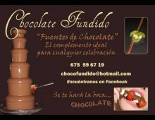 Chocolate-fundido, Fuentes De Chocolate