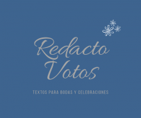 Votos Matrimoniales Y Discursos Para Bodas. Redacto Votos.