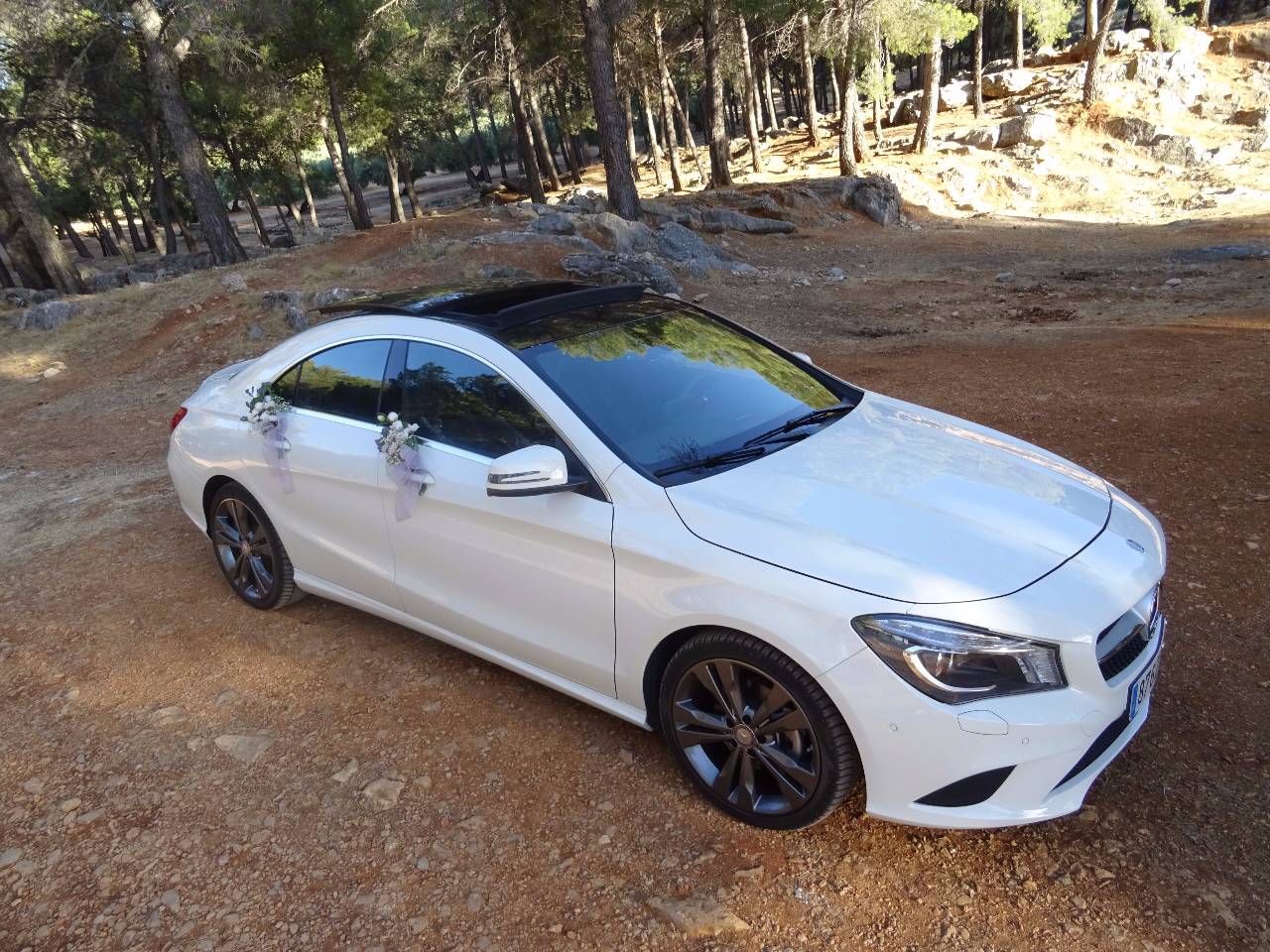 Coche de Boda (Mercedes Benz CLA)